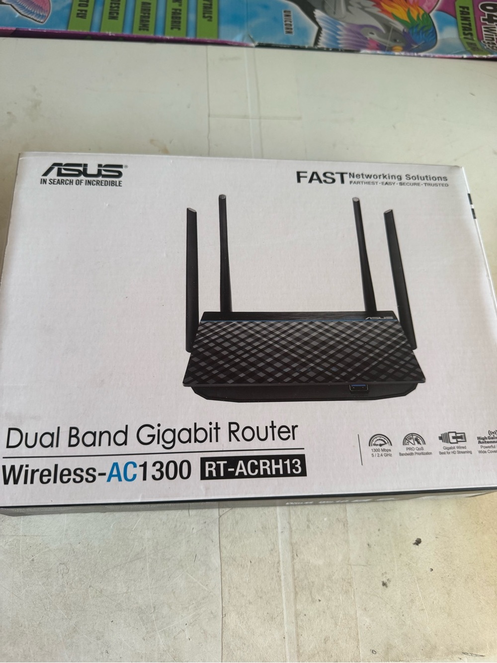 ASUS Dual Band Gigabit Router RT-ACRH13 – Black New